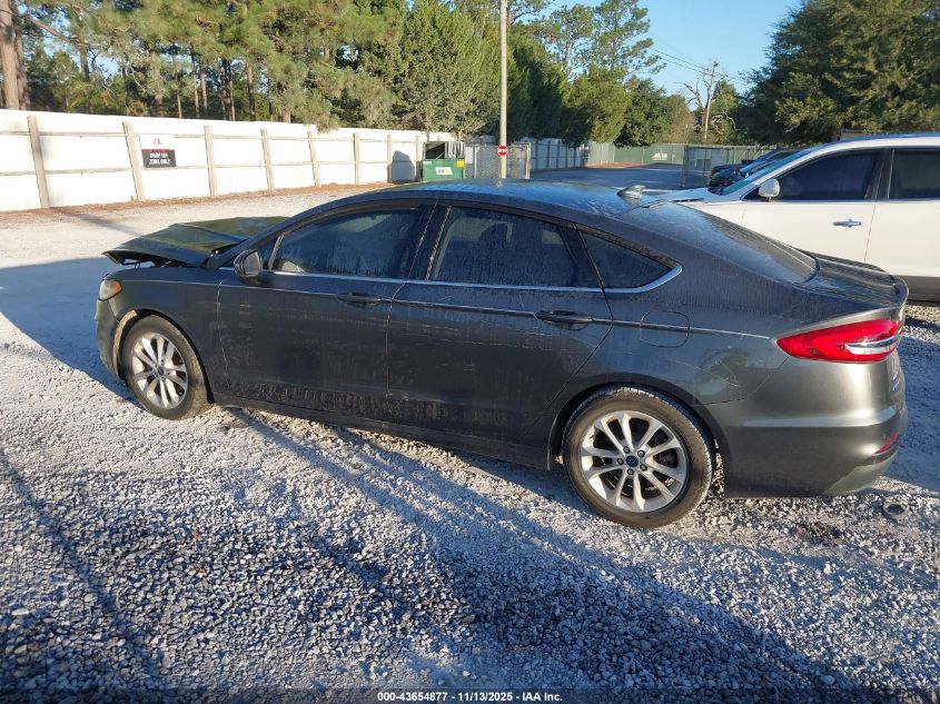 2019 Ford Fusion Se VIN: 3FA6P0HD0KR243426 Lot: 43654877