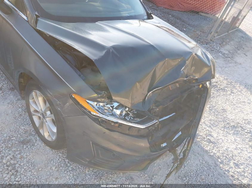 2019 Ford Fusion Se VIN: 3FA6P0HD0KR243426 Lot: 43654877