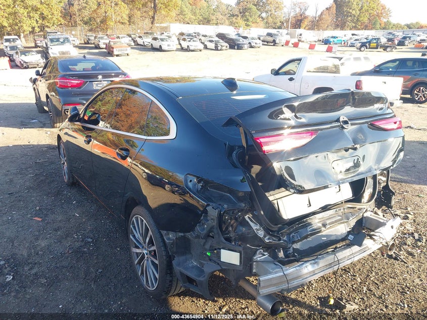 2021 BMW 228I Gran Coupe xDrive VIN: WBA73AK04M7G34482 Lot: 43654904