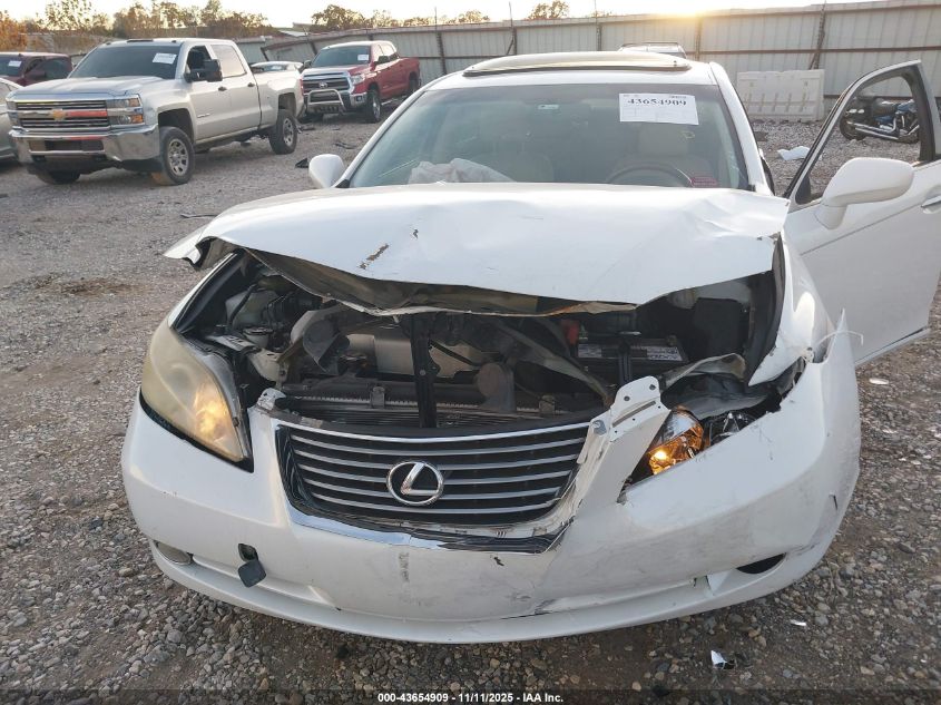 2008 Lexus Es 350 VIN: JTHBJ46G082258728 Lot: 43654909