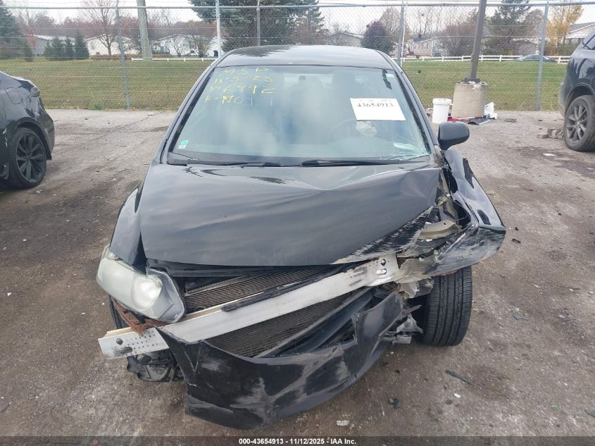 2009 Honda Civic Lx VIN: 19XFA16529E026992 Lot: 43654913