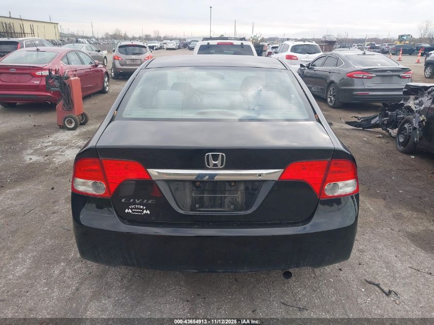 2009 Honda Civic Lx VIN: 19XFA16529E026992 Lot: 43654913