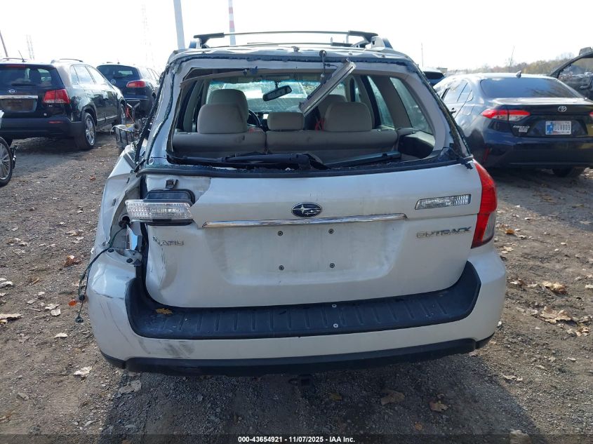 2008 Subaru Outback 2.5I/2.5I L.l. Bean Edition VIN: 4S4BP61C687305131 Lot: 43654921