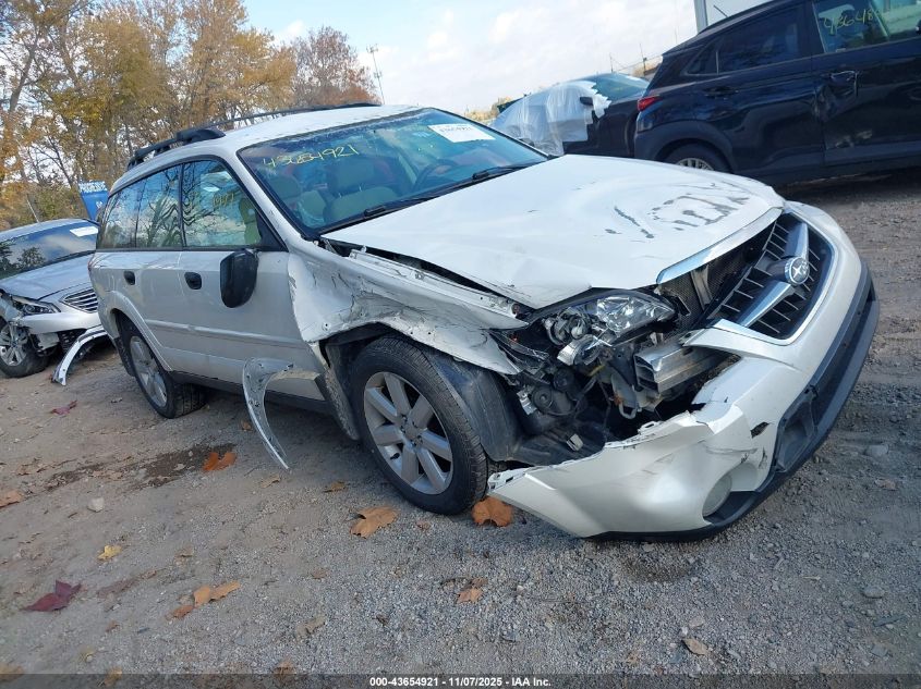 2008 Subaru Outback 2.5I/2.5I L.l. Bean Edition VIN: 4S4BP61C687305131 Lot: 43654921
