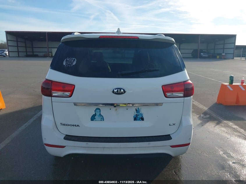 2016 Kia Sedona Lx VIN: KNDMB5C16G6084832 Lot: 43654933