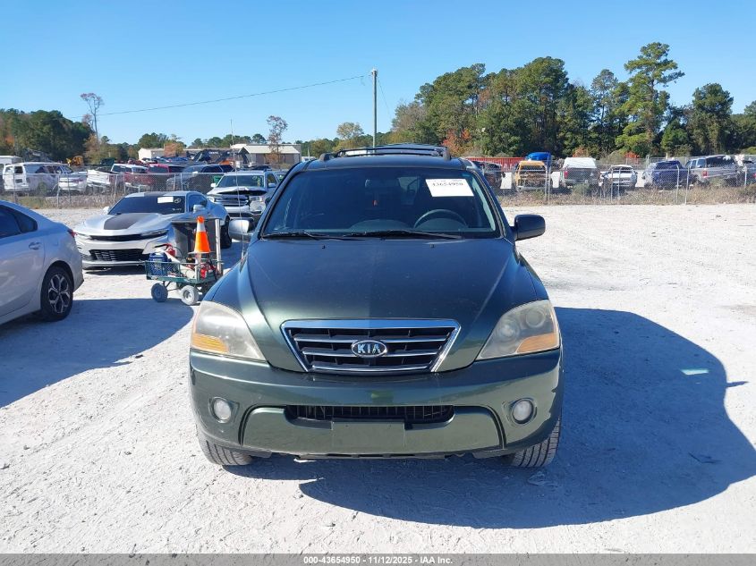 2007 Kia Sorento Lx VIN: KNDJD736X75672050 Lot: 43654950