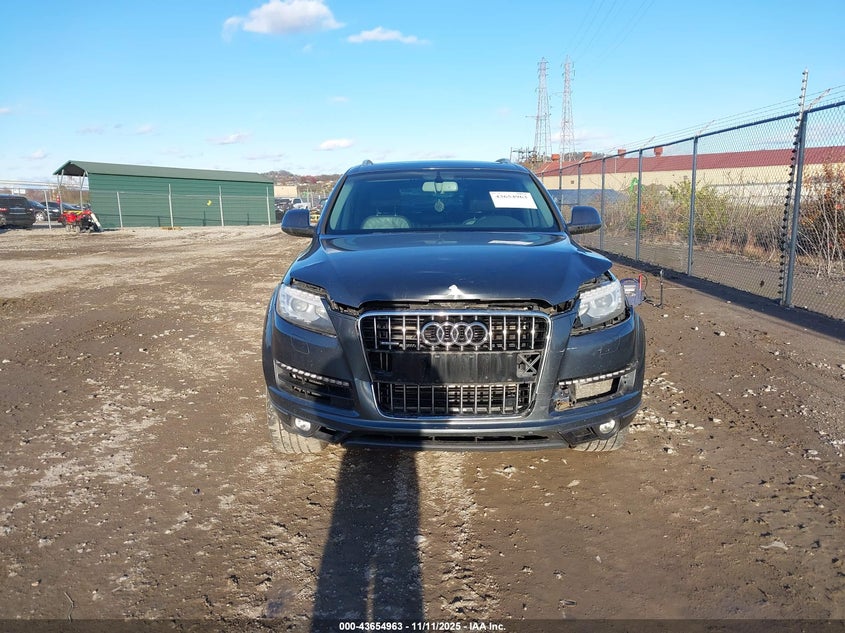 2015 Audi Q7 3.0T Premium VIN: WA1LGAFE0FD017636 Lot: 43654963