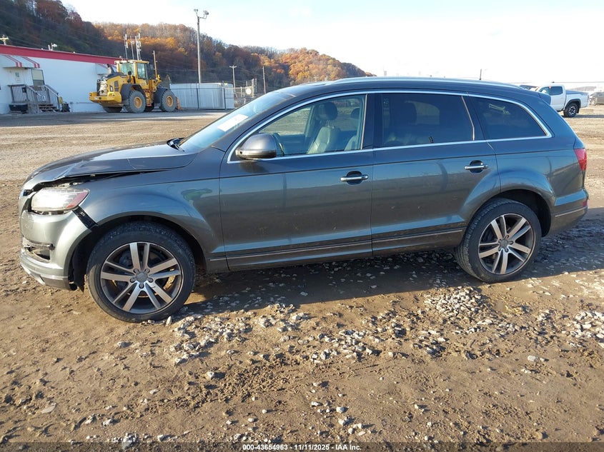 2015 Audi Q7 3.0T Premium VIN: WA1LGAFE0FD017636 Lot: 43654963
