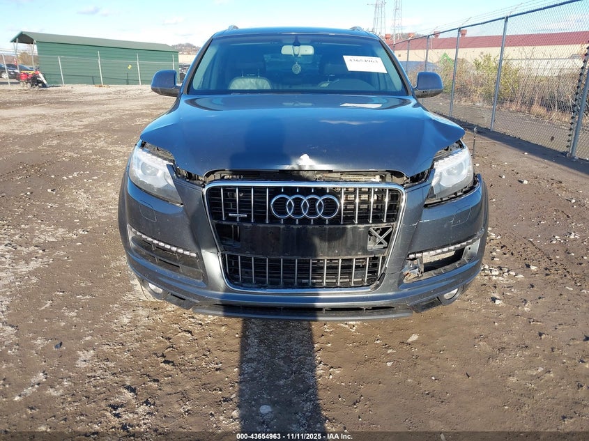 2015 Audi Q7 3.0T Premium VIN: WA1LGAFE0FD017636 Lot: 43654963