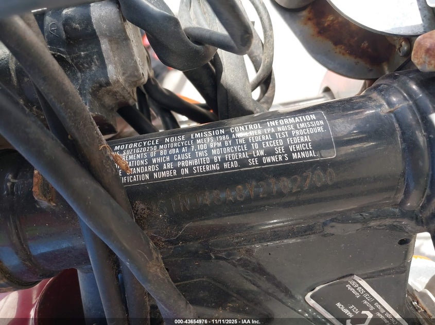 JS1NJ48A8Y2102700 2000 SUZUKI GZ photo no. 10