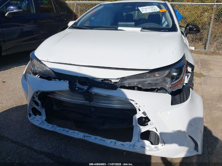 2023 Toyota Corolla Le VIN: 5YFB4MDE7PP056642 Lot: 43654983