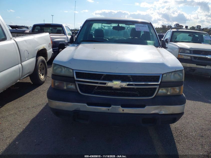 2006 Chevrolet Silverado 1500 Work Truck VIN: 3GCEC14X56G146599 Lot: 43655015