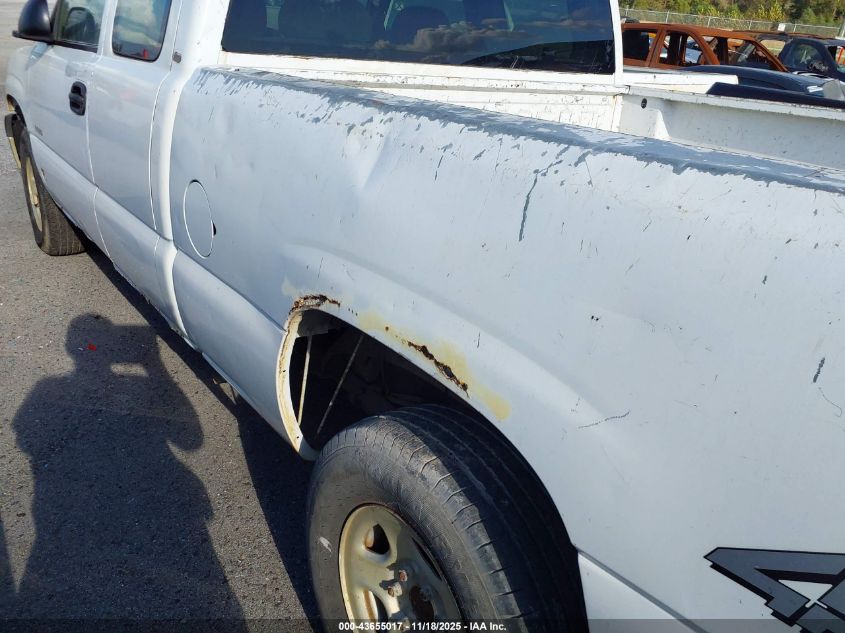 2002 Chevrolet Silverado 1500 VIN: 1GCEK19V42Z319324 Lot: 43655017