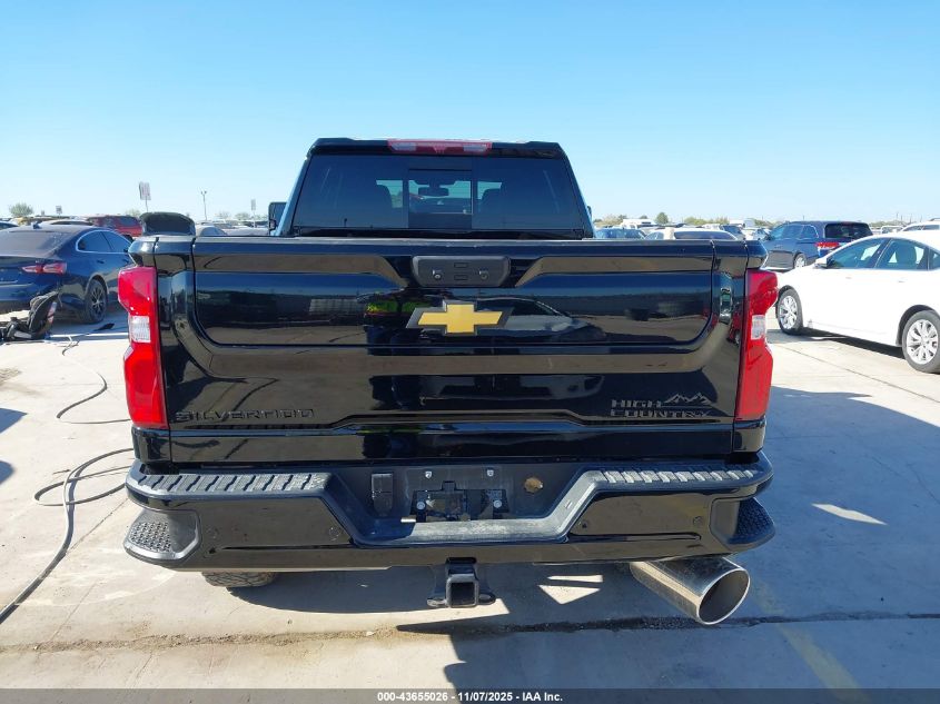2022 Chevrolet Silverado 2500Hd 4Wd Standard Bed High Country VIN: 2GC4YREY9N1202912 Lot: 43655026