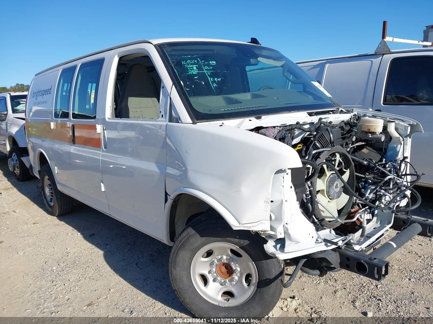 2024 Chevrolet Express Cargo Rwd 2500 Regular Wheelbase Wt VIN: 1GCWGAF74R1290573 Lot: 43655041