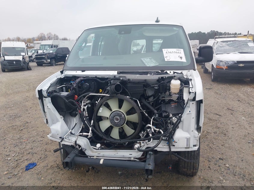 2024 Chevrolet Express Cargo Rwd 2500 Regular Wheelbase Wt VIN: 1GCWGAF74R1290573 Lot: 43655041