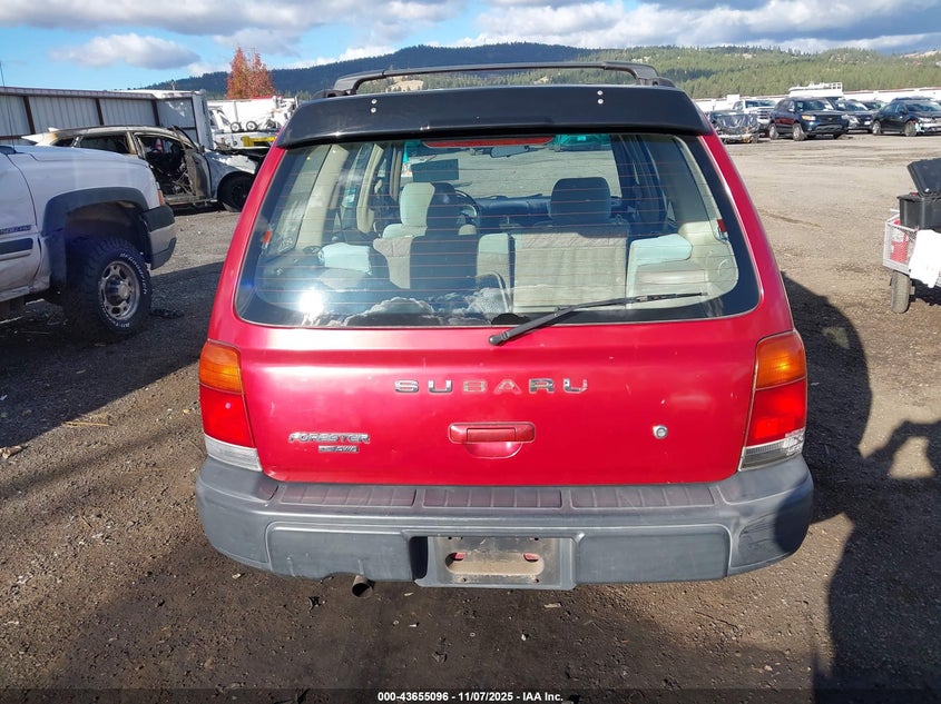 2000 Subaru Forester L VIN: JF1SF635XYH720796 Lot: 43655096