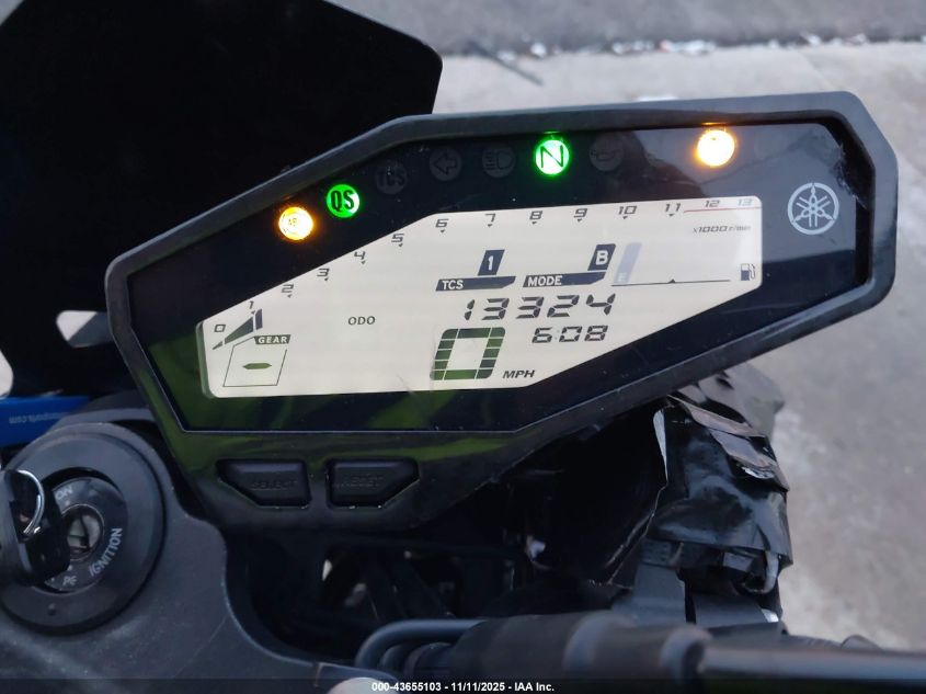 2018 Yamaha Mt09 VIN: JYARN53E6JA004297 Lot: 43655103