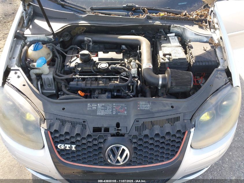 2006 Volkswagen Gti 2-Door VIN: WVWFV71K46W139851 Lot: 43655105