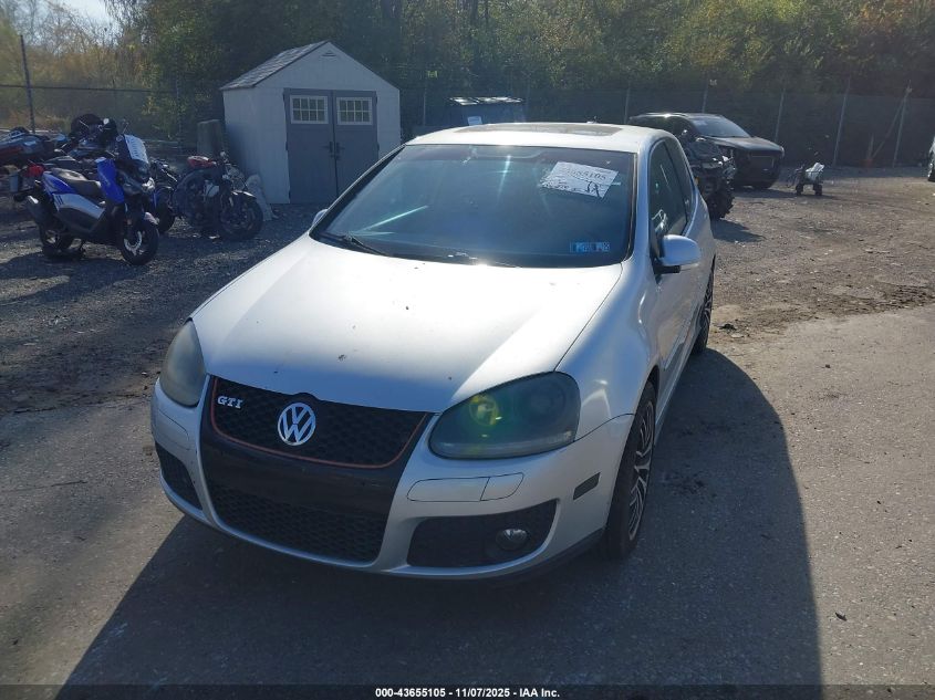 2006 Volkswagen Gti 2-Door VIN: WVWFV71K46W139851 Lot: 43655105