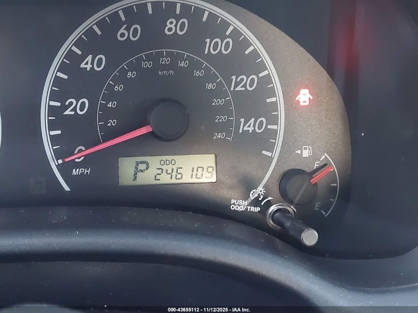 2009 Toyota Corolla S VIN: 2T1BU40E59C024247 Lot: 43655112