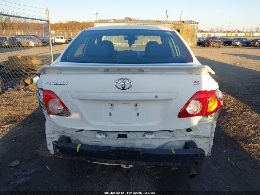 2009 Toyota Corolla S VIN: 2T1BU40E59C024247 Lot: 43655112