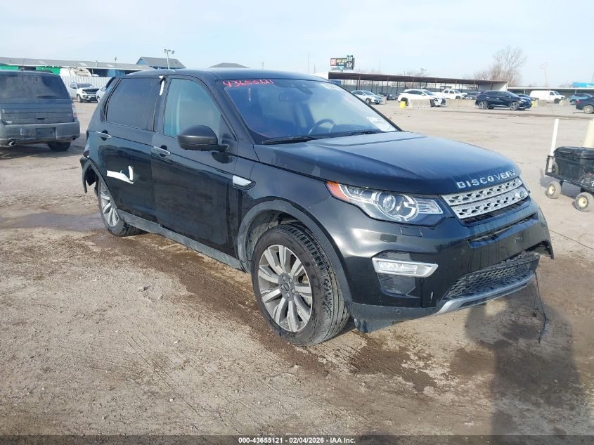 2017 Land Rover Discovery Sport Hse Lux