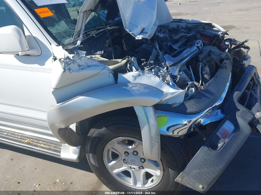 2002 Toyota 4Runner Sr5 V6 VIN: JT3GN86R220234653 Lot: 43655146