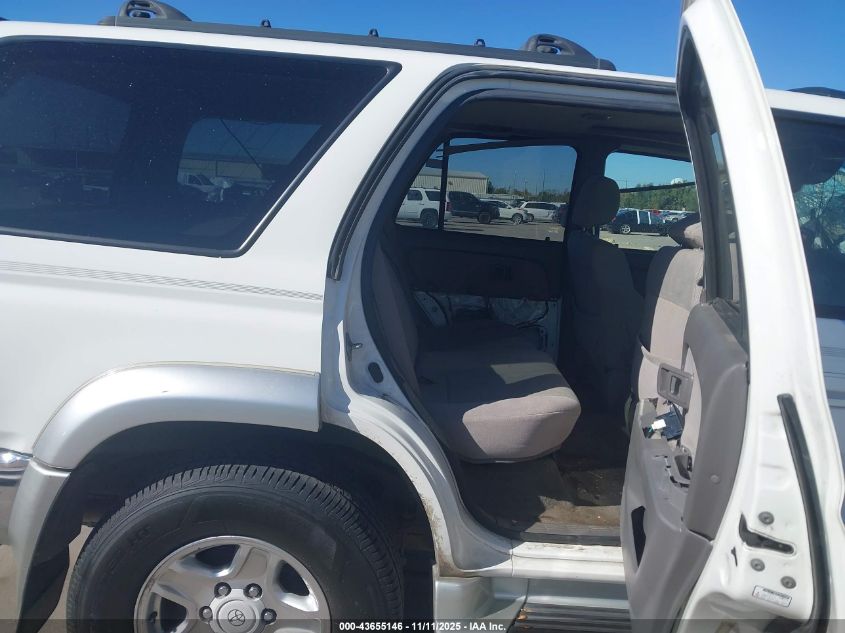 2002 Toyota 4Runner Sr5 V6 VIN: JT3GN86R220234653 Lot: 43655146