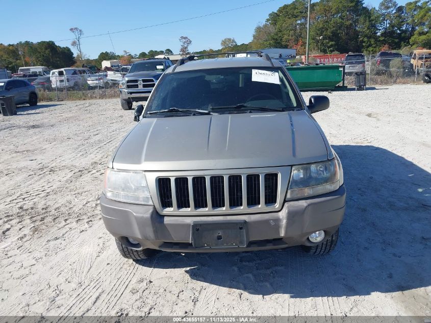 2004 Jeep Grand Cherokee Laredo VIN: 1J4GW48S74C182711 Lot: 43655157