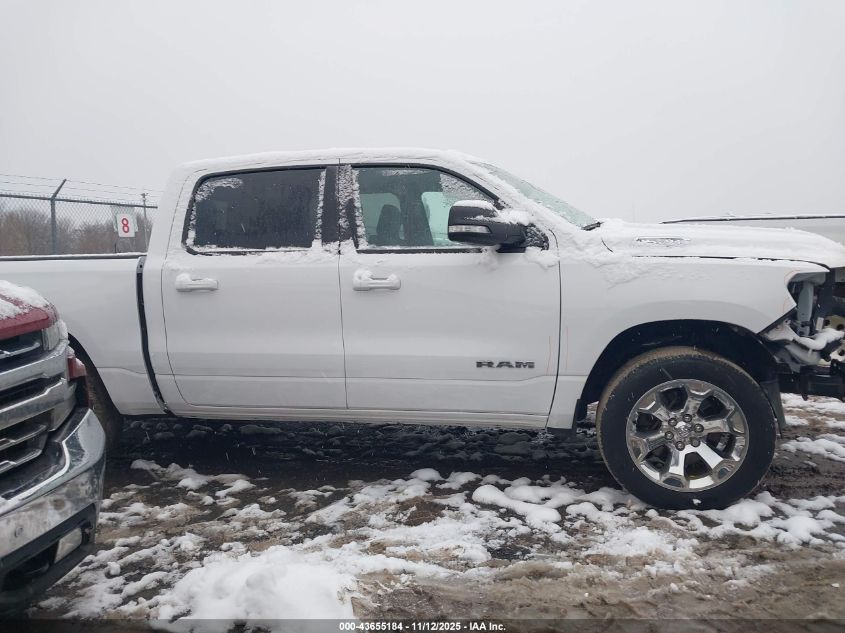 2021 Ram 1500 Big Horn 4X4 5'7 Box VIN: 1C6SRFFT2MN777444 Lot: 43655184