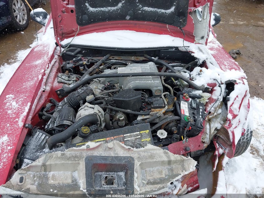 1994 Ford Mustang Gt VIN: 1FALP42TXRF204134 Lot: 43655206