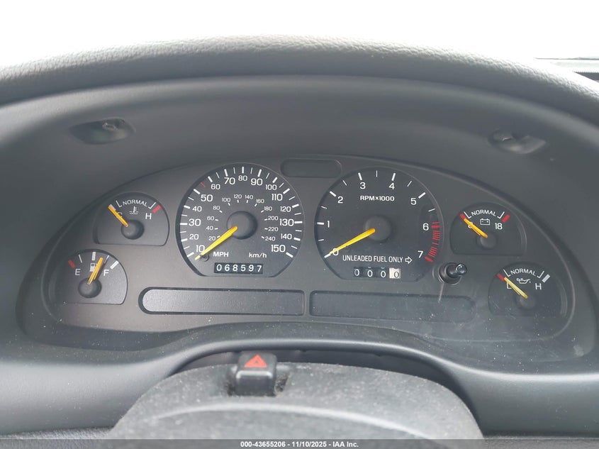 1994 Ford Mustang Gt VIN: 1FALP42TXRF204134 Lot: 43655206