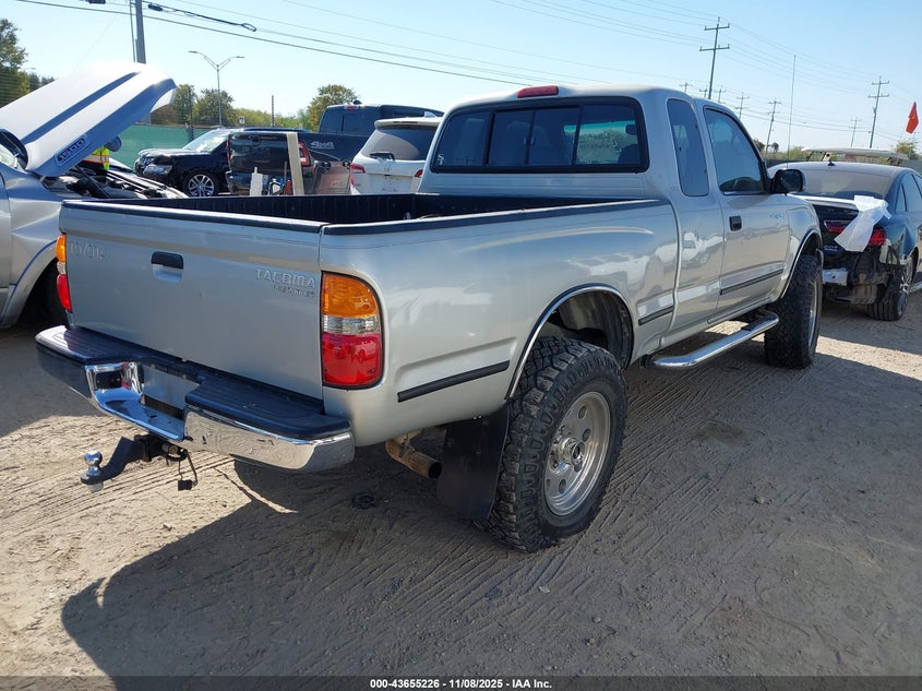 4TASM92N9YZ654847 2000 TOYOTA TACOMA photo no. 4