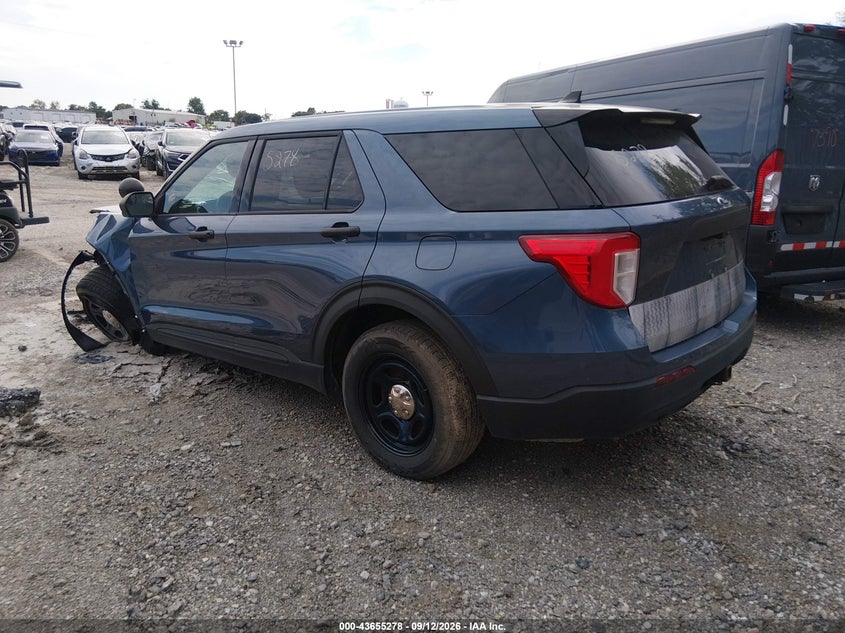 2021 FORD POLICE INTERCEPTOR UTILITY auction photo 3