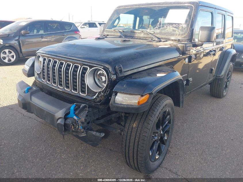 2024 Jeep Wrangler 4Xe Sahara 4Xe VIN: 1C4RJXP67RW303326 Lot: 43655309