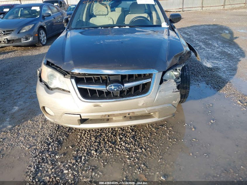 2008 Subaru Outback 2.5I/2.5I L.l. Bean Edition VIN: 4S4BP61C087348945 Lot: 43655329