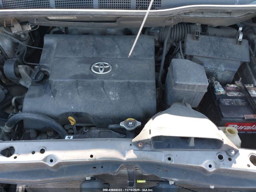 2011 Toyota Sienna Xle/Limited VIN: 5TDYK3DC1BS010636 Lot: 43655333