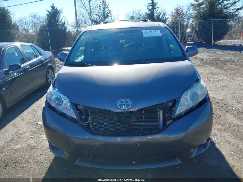 2011 Toyota Sienna Xle/Limited VIN: 5TDYK3DC1BS010636 Lot: 43655333