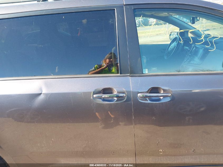 2011 Toyota Sienna Xle/Limited VIN: 5TDYK3DC1BS010636 Lot: 43655333