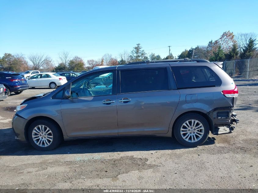 2011 Toyota Sienna Xle/Limited VIN: 5TDYK3DC1BS010636 Lot: 43655333