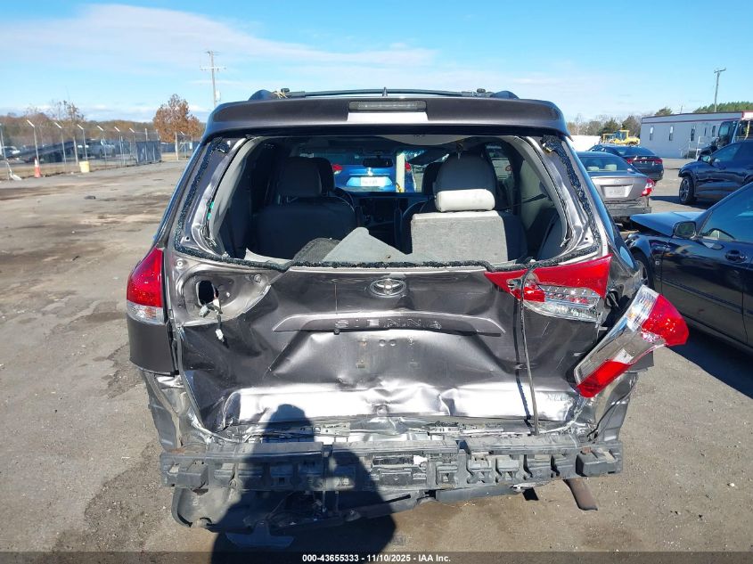 2011 Toyota Sienna Xle/Limited VIN: 5TDYK3DC1BS010636 Lot: 43655333