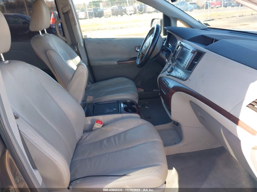 2011 Toyota Sienna Xle/Limited VIN: 5TDYK3DC1BS010636 Lot: 43655333