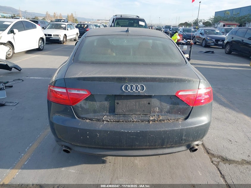 2009 Audi A5 3.2L VIN: WAUDK78TX9A028153 Lot: 43655347