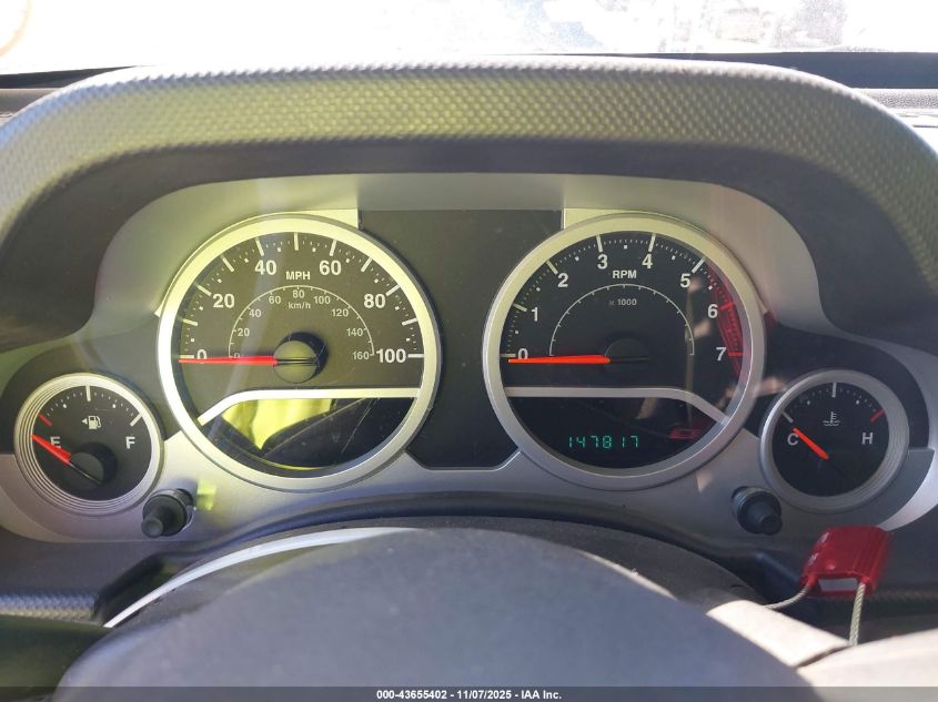 2007 Jeep Wrangler Unlimited Sahara VIN: 1J8GA59147L161506 Lot: 43655402