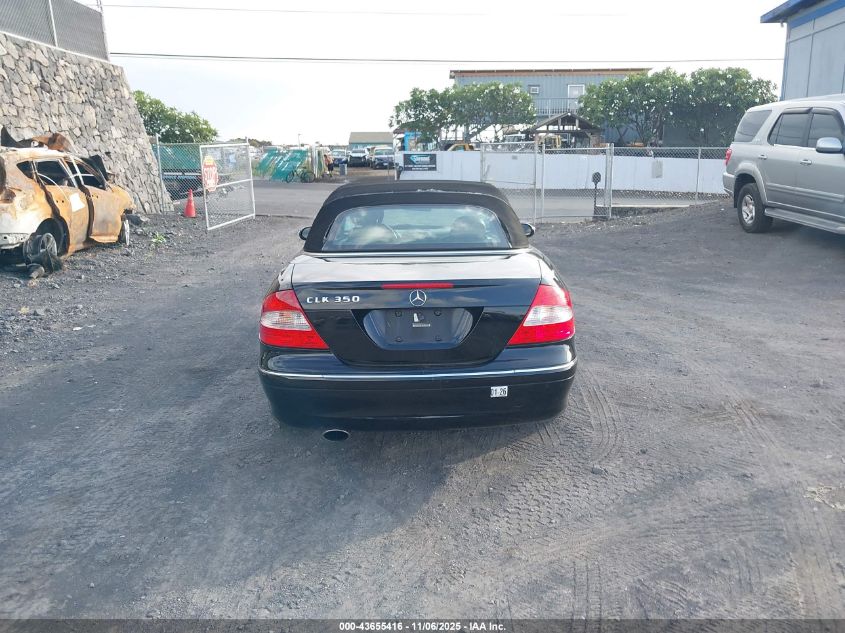 2009 Mercedes-Benz Clk 350 VIN: WDBTK56G89T104111 Lot: 43655416