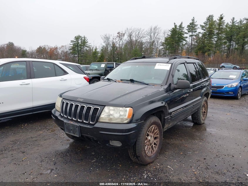 1J8GW58N12C331190 2002 JEEP GRAND CHEROKEE photo no. 2