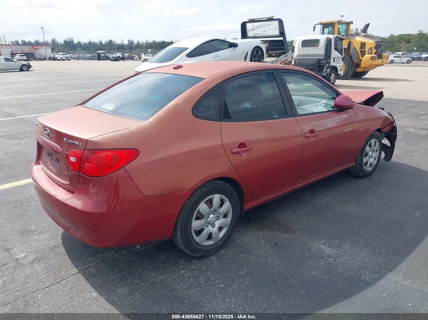 KMHDU46D69U644725 2009 HYUNDAI ELANTRA photo no. 4