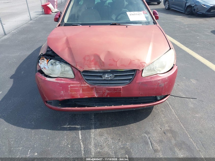 KMHDU46D69U644725 2009 HYUNDAI ELANTRA photo no. 6