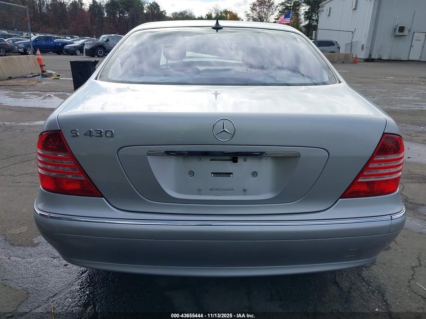 2002 Mercedes-Benz S 430 VIN: WDBNG70J52A237503 Lot: 43655444